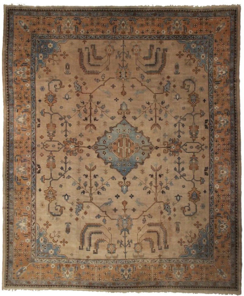 Antique Turkish Oushak 12 x 15 Rug 13224