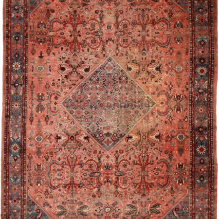 Persian Sultanabad 12 x 18 Rug 14099