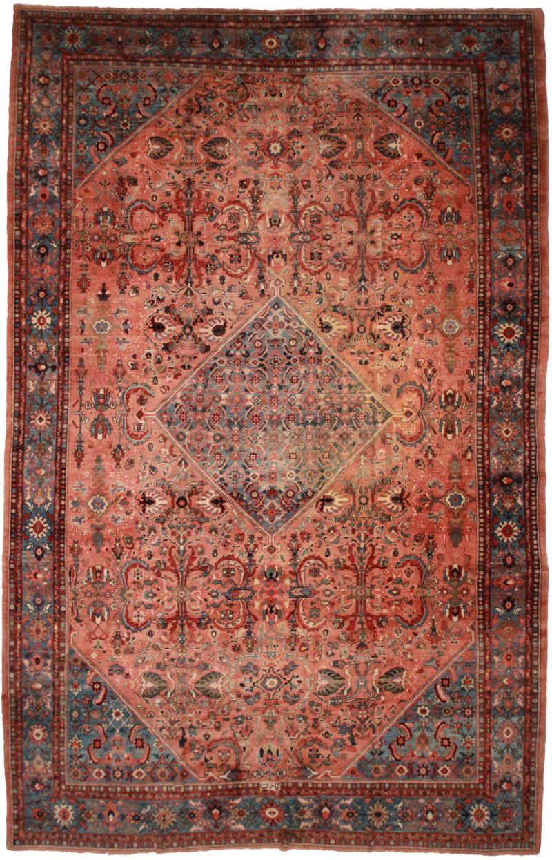 Persian Sultanabad 12 x 18 Rug 14099