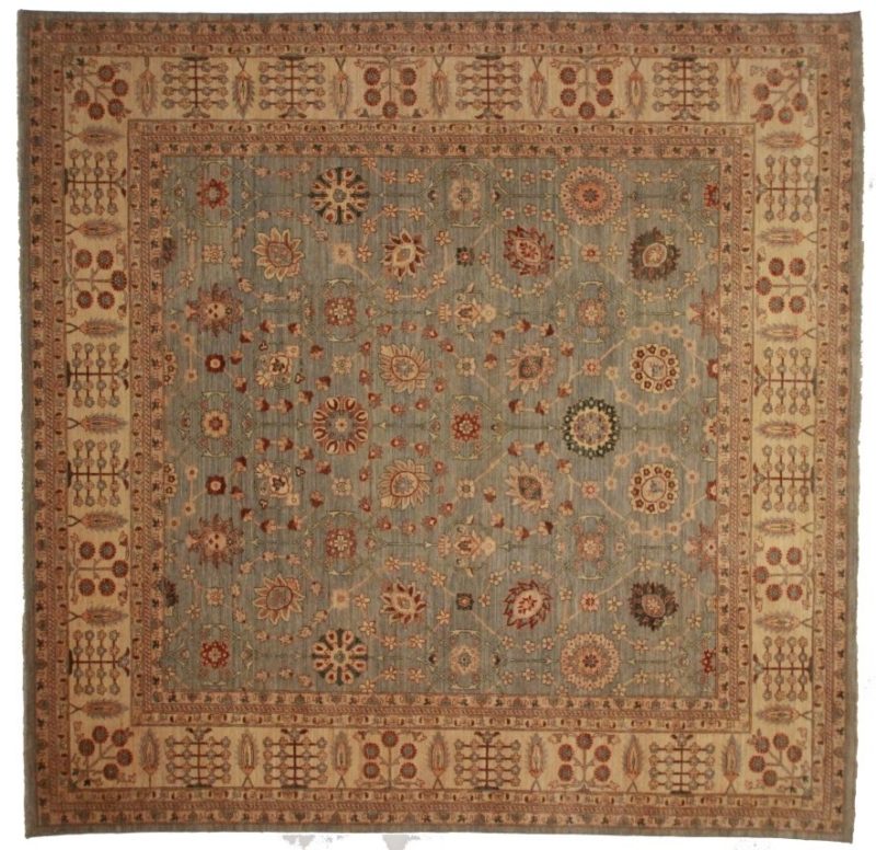 Square Pakistan Peshawar 12x12 Rug 14067