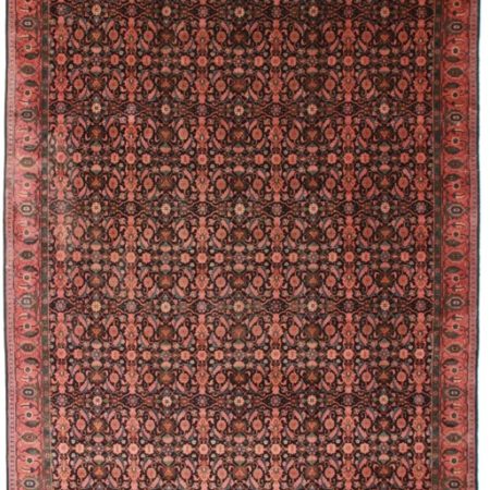 Antique Indian 10x20 Rug 7374