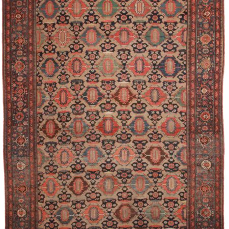 Antique Persian Hamedan 11 x 19 Rug 9809