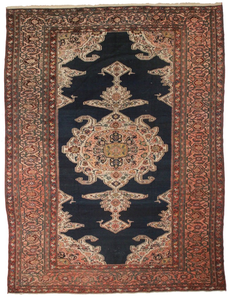 Antique Persian Hamadan 12x15 Rug 2527