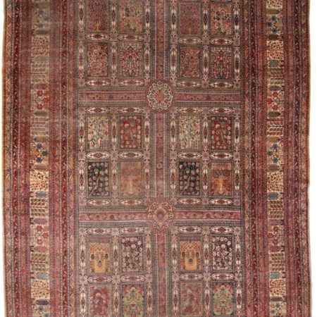 Antique Persian Kerman 11 x 17 Rug 14250