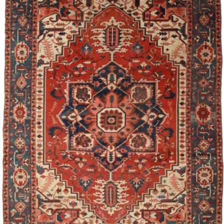 Antique Persian Serapi 12 x 15 Rug 14070