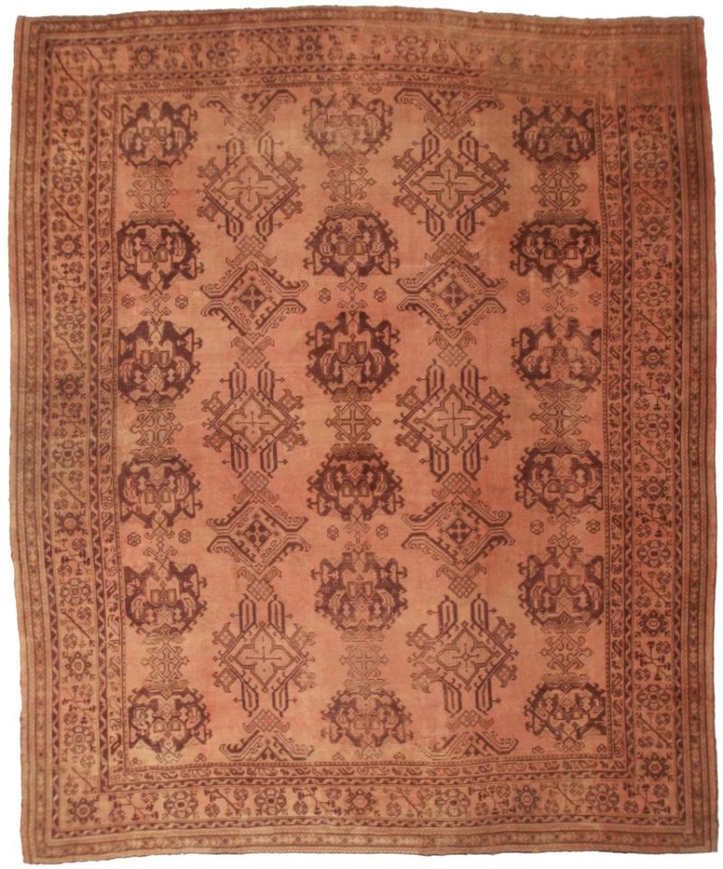 Antique Turkish Oushak 12x15 Rug 11815