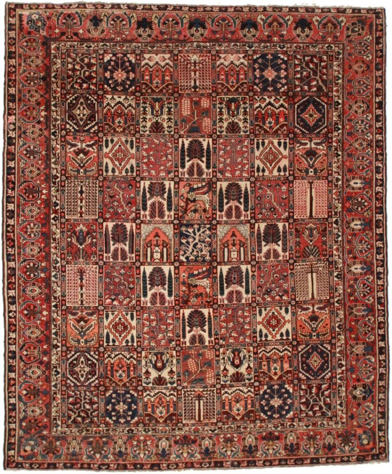 Persian Baktiari 12x14 Rug 14187