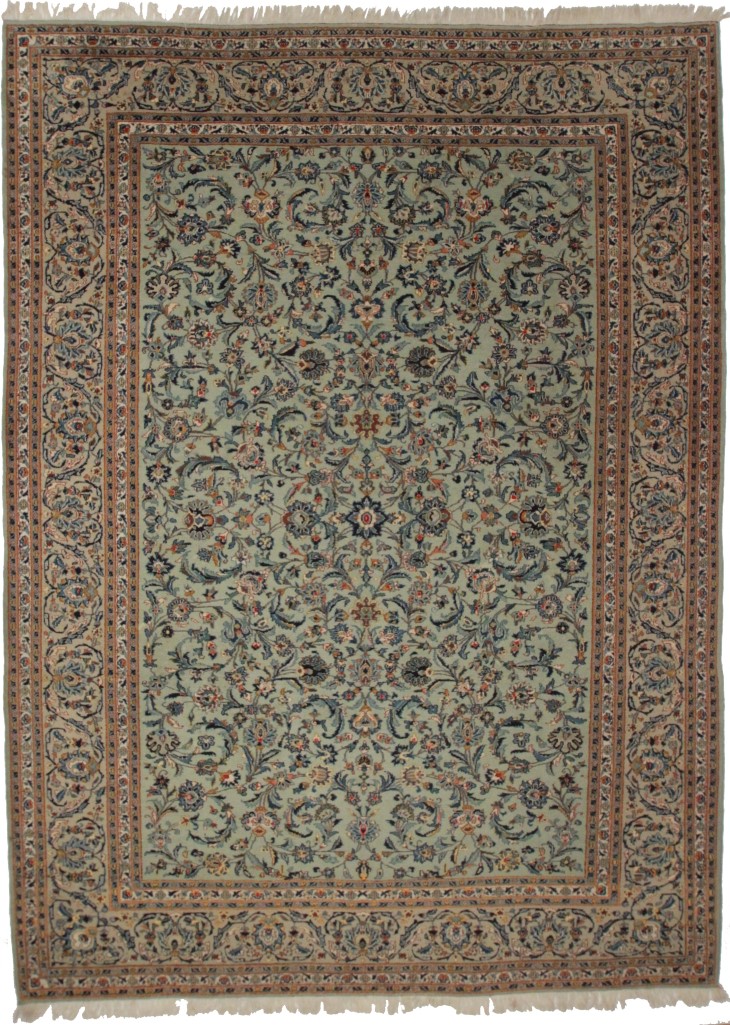 Persian Kashan 10x13 Rug 137