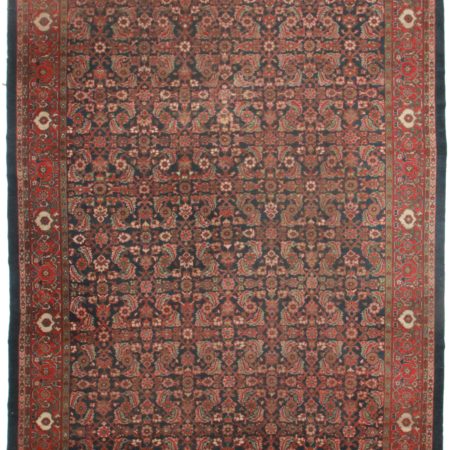 Antique Persian Mahal 10 x 13 Wool Rug 4063