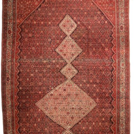 Antique Persian Malayer 14x30 Wool Oriental Rug 5725