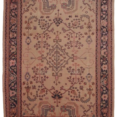 Antique Turkish Oushak 9x12 Wool Oriental Rug 3675