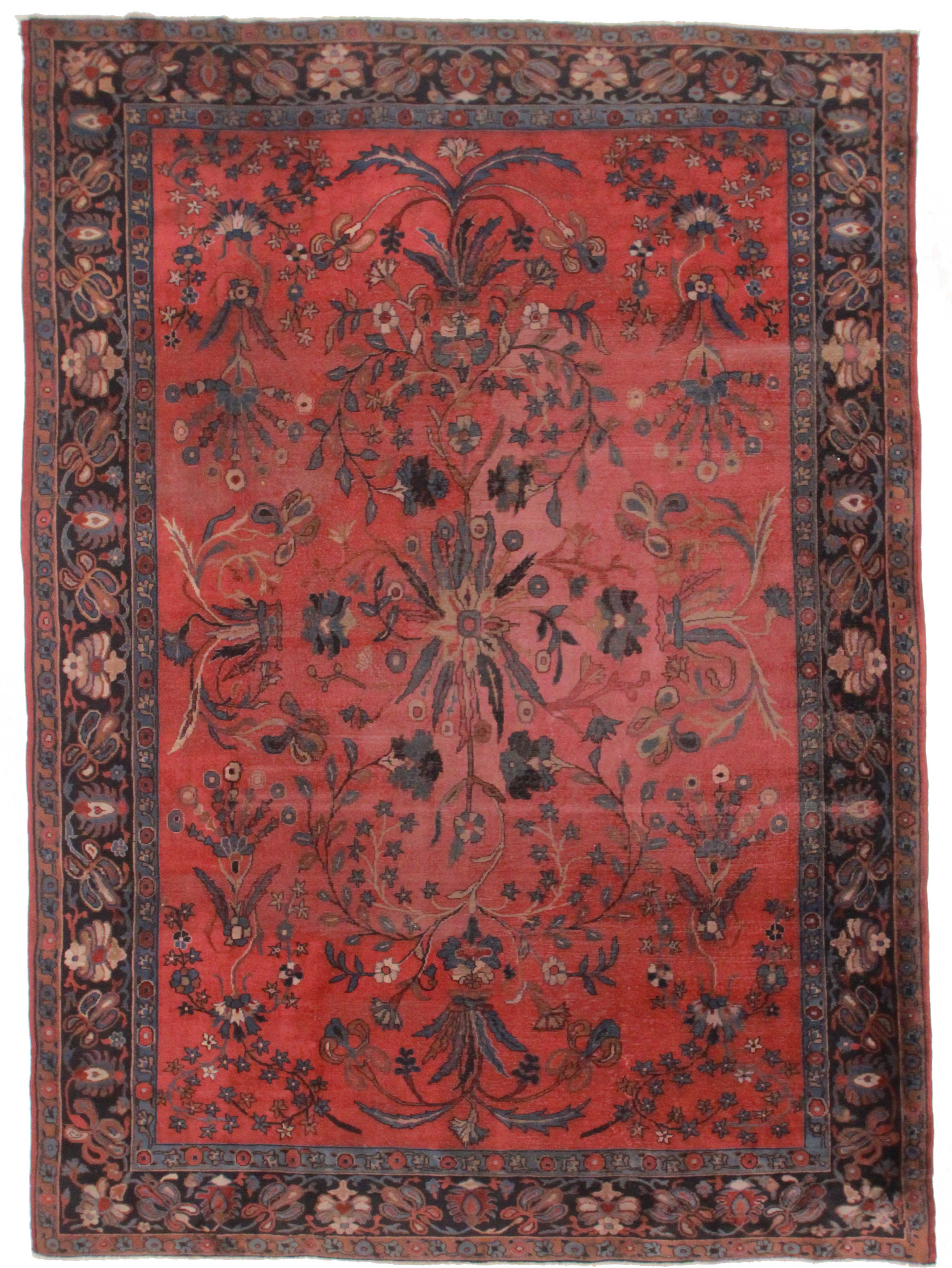 Antique Turkish Sparta 9 x 13 Oriental Rug 1765 Exclusive Oriental Rugs