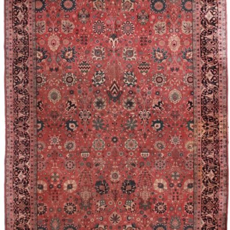 Large Turkish 12x25 Wool Oriental Rug 5280