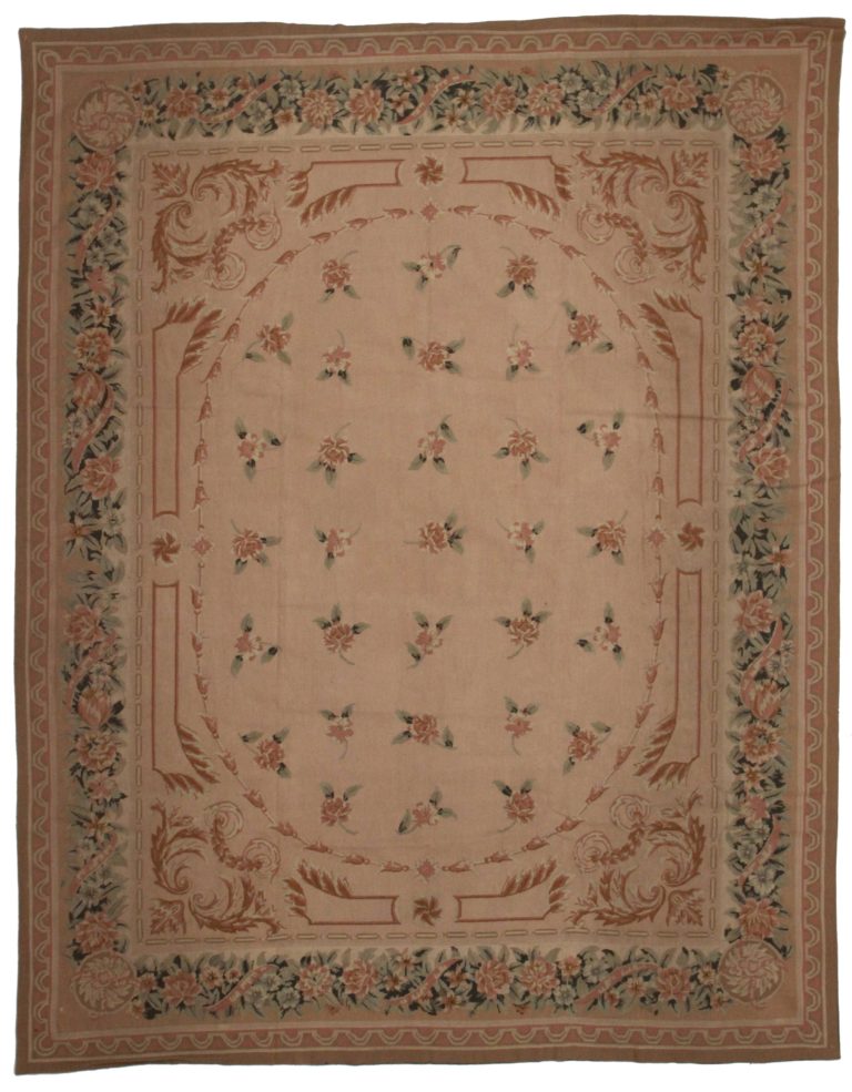 Needlepoint 8 x 10 Flat Woven Rug 4947 Exclusive Oriental Rugs