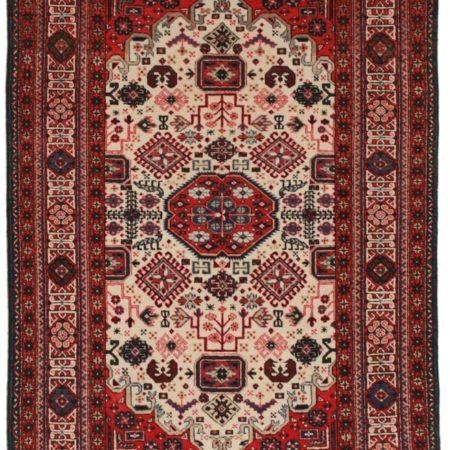 Persian Ardebil 5x7 Wool Oriental Rug 7121