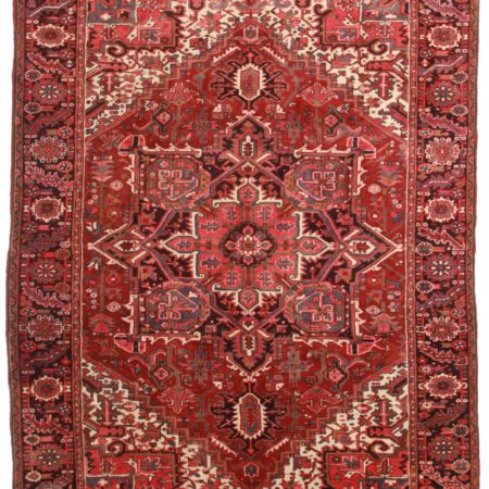 Persian Heriz 8 x 11 Wool Oriental Rug 8069
