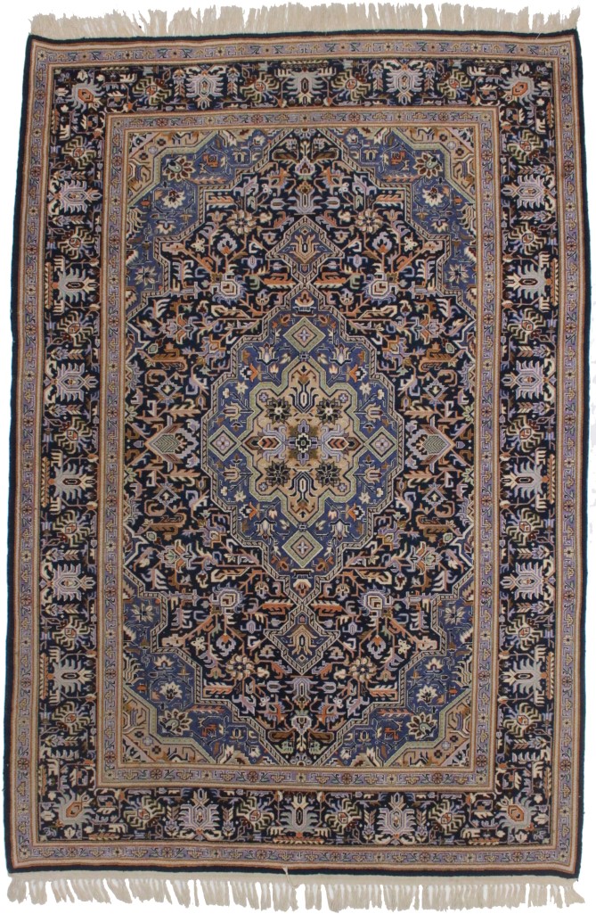 Persian Kashan 7x11 Oriental Wool Rug 1700