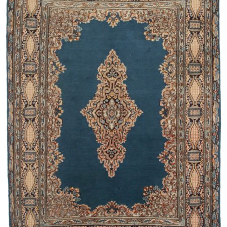 Persian Kerman 7 x 10 Wool Oriental Rug 2411