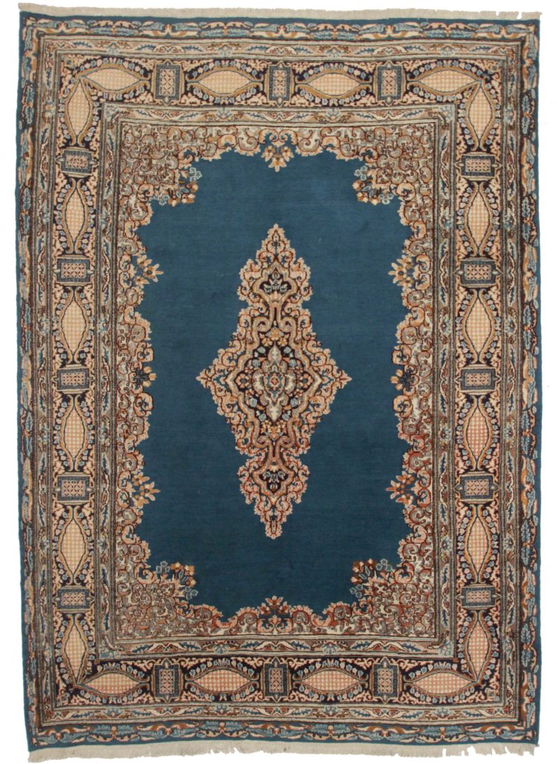 Persian Kerman 7 x 10 Wool Oriental Rug 2411