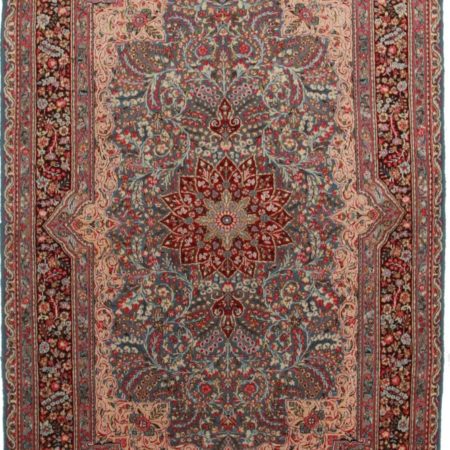 Persian Kerman 7x10 Wool Oriental Rug 8806
