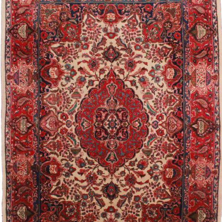 Persian Mashad 8 × 11 Wool Oriental Rug 2332