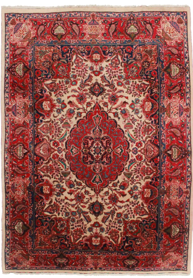 Persian Mashad 8 × 11 Wool Oriental Rug 2332