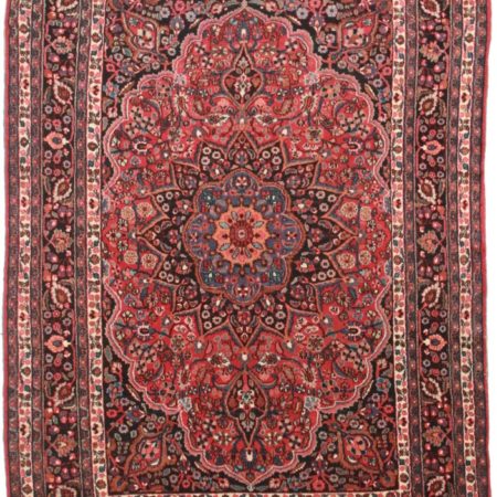 Persian Mashad 8x11 Wool Oriental Rug 3296