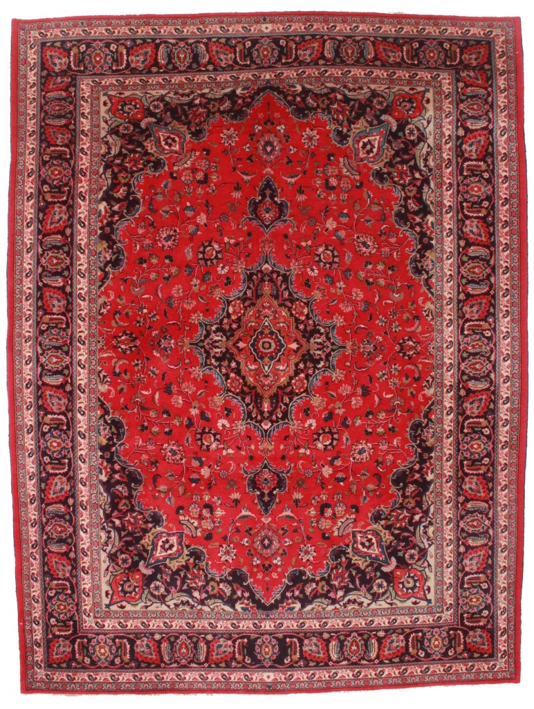 Persian Mashad 9x11 Oriental Rug 1446