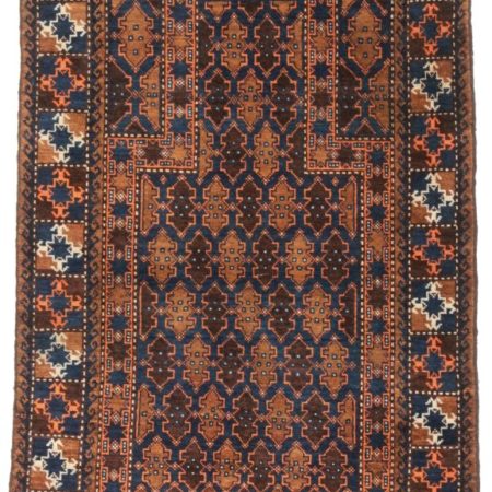 Persian Mori 3x4 Wool Oriental Rug 3793