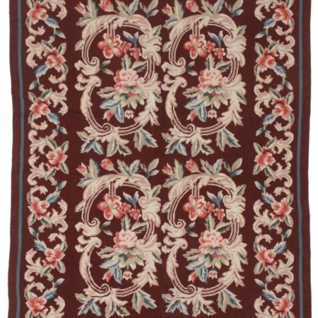 New Wool Chinese Needlepoint 4 x 6 Rug 4956