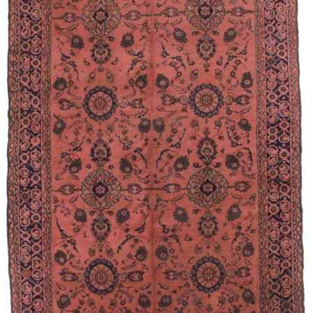 Vintage Turkish 7x12 Oriental Rug 4094