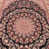 Signed Vintage Persian Isfahan 7 x 10 Area Rug 14143