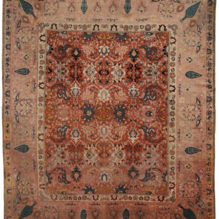 Antique Persian Sultanabad 11 x 13 Area Rug 10369