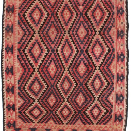 Vintage Afghan Hand Woven Kilim Rug 5669
