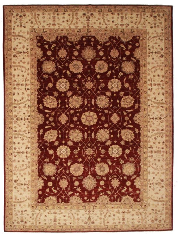 10 x 14 Peshawar Rug 13855 Wool Carpet