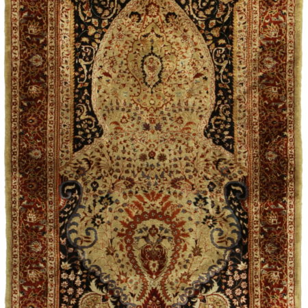 Turkish Silk 3 x 5 Area Rug 14379