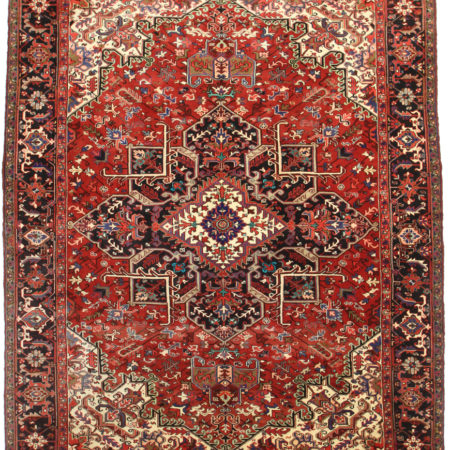 10 x 13 Persian Heriz Rug 14335