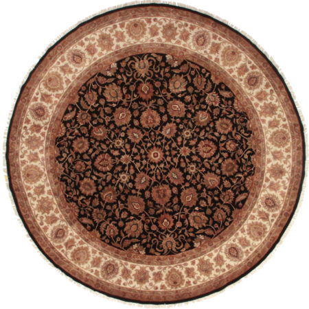 12 Feet Round Persian Design Rug 13647