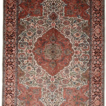 7 x 10 Kashmir Silk Rug 9087