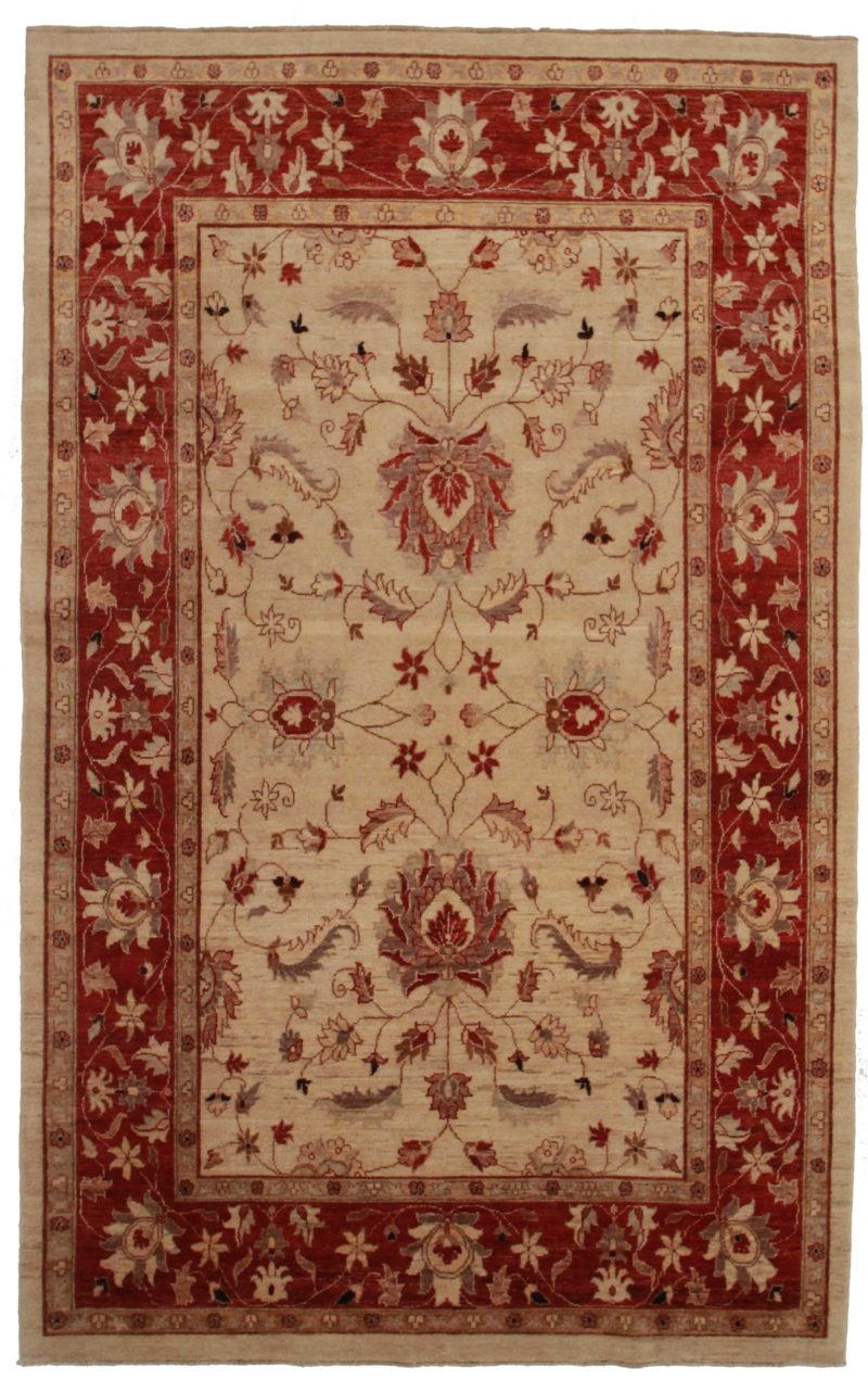 7 x 11 Peshawar Pakistani Rug 13697