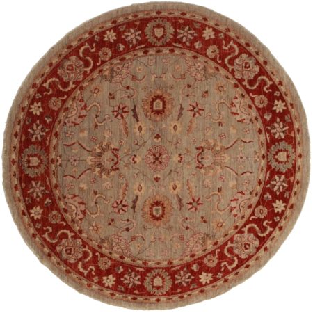 8 Feet Round Persian Design Rug 14030