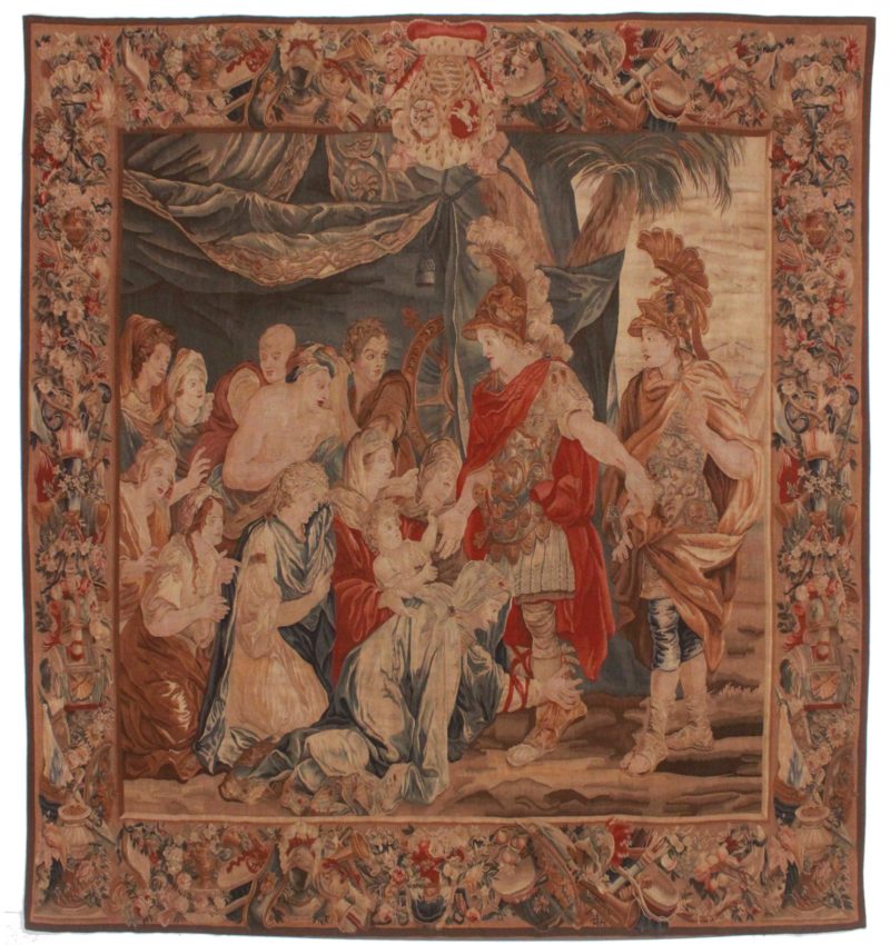 8 x 9 Vintage French Style Tapestry 14280