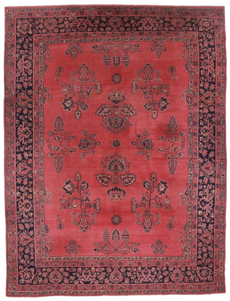 9 x 12 Antique Turkish Sparta Rug 3913