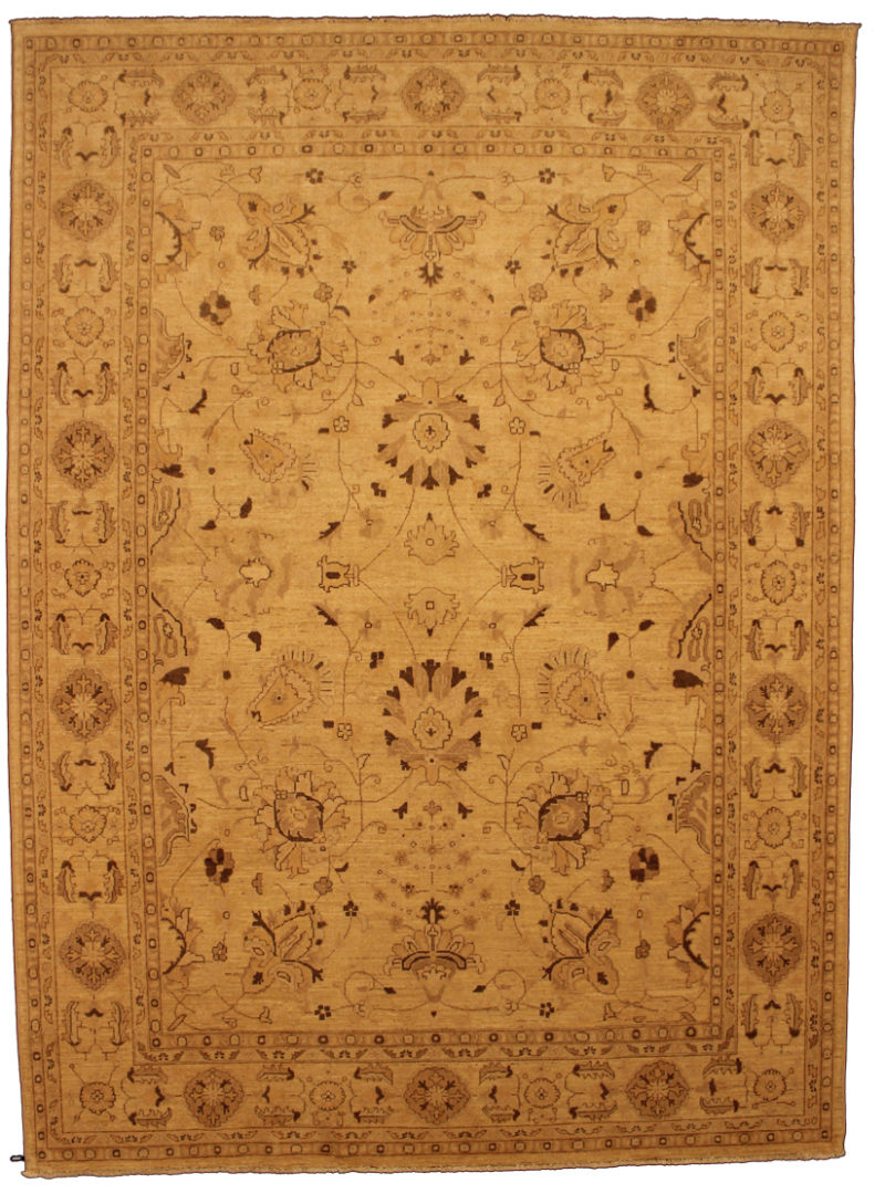 9 x 12 Oushak Style Peshawar Rug 13863