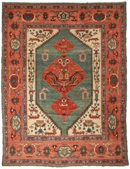13 x 15 Persian Karajeh Rug 10640 13 x 15 Persian Karajeh Rug 10640