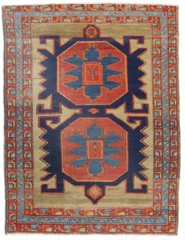 14344 Antique Russian Rug 14344 Antique Russian Rug