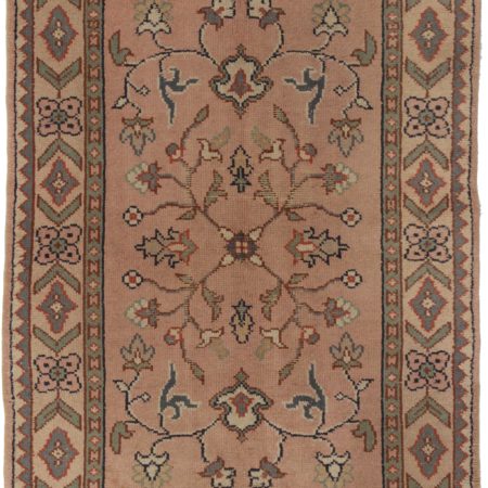 4 x 6 Antique Turkish Oushak Rug 14307