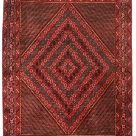 5 x 7 Persian Afshar Wool Rug 14326
