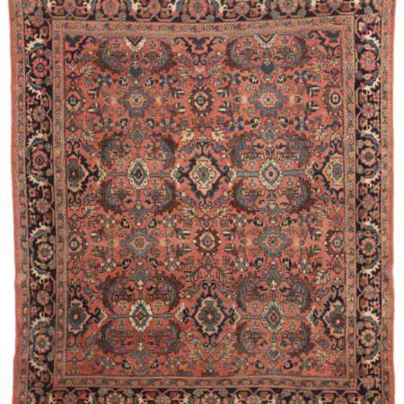 8 x 10 Antique Persian Mahal Wool Rug 12109