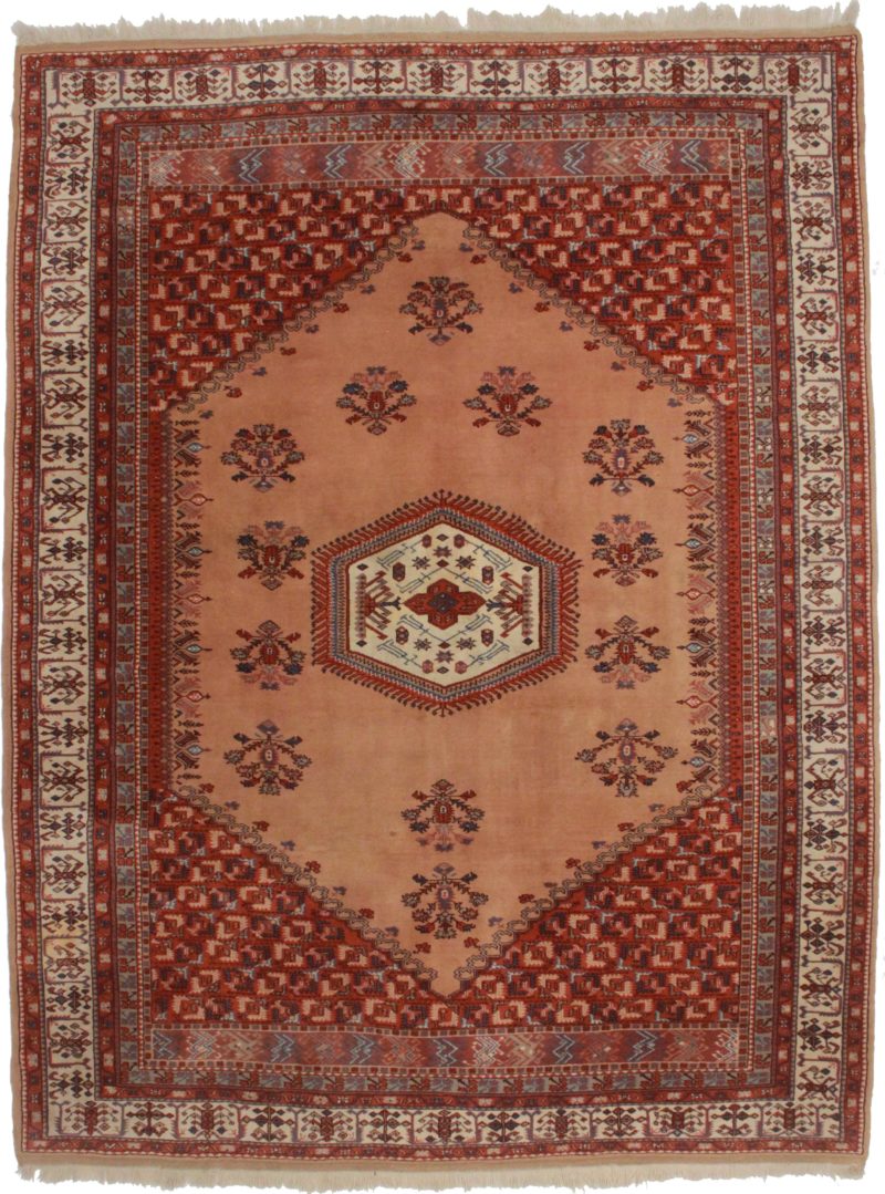 8 x 11 Vintage Turkish Wool Rug 11818